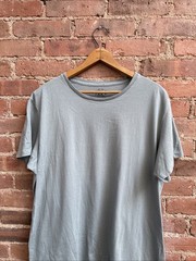 RRL Double RL Mens T Shirt Size XL, Teal 100% Cotton