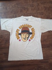 Vintage 90s World Greatest Grandpa T Shirt Stanley Desantis Single Stitch XL