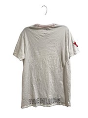 True Religion The Original Buddha Brand White T Shirt Men’s SZ M Long Length GUC