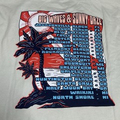 Reel Life Tshirt Mens Size XL Short Sleeve Relaxed Fit Graphic Double Sided New