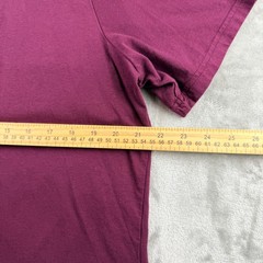 Amazon Essentials Men’s XL Slim Fit Short Sleeve Crewneck T-Shirt Burgundy