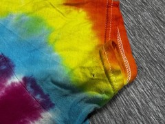 Peace Frogs Shirt Mens Medium Tie Dye Back In The Day Hippie Graphic Tee T-Shirt