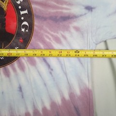 Brooklyn Mint Notorious BIG Shirt Mens 2XL XXL Purple Tie Dye Graphic Rap Tee