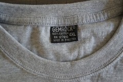 Black History T-Shirt Gemrock Mens 4XL Gray Obama King MLK Malcolm X