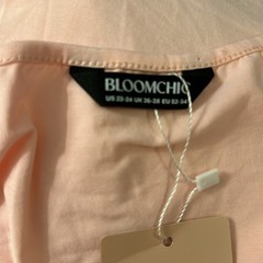 Bloomchic Baby Pink t shirt 95% Cotton 5% Spandex Perfect with jeans