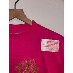 Vintage Colorado Tree Shirt Gold Trees Single Stitched Pink Tee VTG 90s Large