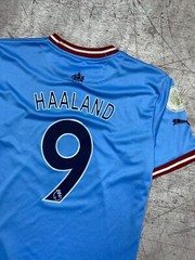 Puma Manchester City Haaland 9 Mens Jersey T-Shirt Size M