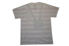 Where s Waldo? Mens Waldo Red White Striped Costume Shirt New L