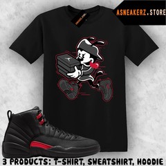 Tee Shirt Matching AJ 12 Bloodline 2026 To Match Sneaker Double Up Wakko T-Shirt