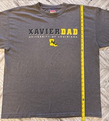 VTG Champion T-Shirt Mens XL Gray Louisiana University School College Sports Dad
