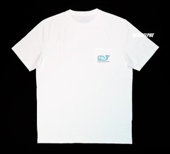 NWT Vineyard Vines Men SS Whale Pocket Crew Tee T-Shirt “MARLIN OUT OF WATER”