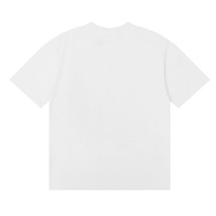 Men Women RHUDE Print Letter People Cotton Short Sleeve POLO Loose T-Shirt S-2XL