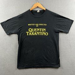 Written And Directed By Quentin Tarantino Shirt Mens Large Pulp Fiction Vintage