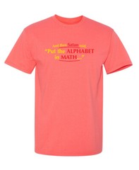 Put The Alphabet In Math Sarcastic Humor Graphic Novelty Funny T Shirt