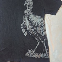 Wild Turkey Bourbon Whiskey Advertising T-Shirt Men’s Size M Black EUC