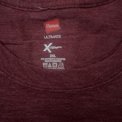 Hanes Ultimate X-Temp T-Shirts 2XL Cranberry Tart Heath New Sealed