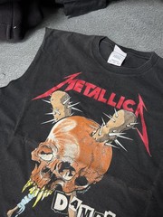 Vintage 90s Metallica Damage Inc Tour Rock Band T-Shirt XXLarge