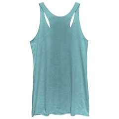 Lilo & Stitch Tank Top Womens L Hang Loose Kauai Hawaii Racerback Teal Graphic
