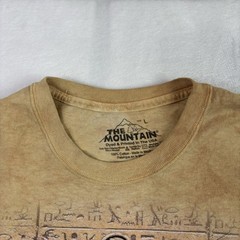 The Mountain Egypt Tan Short Sleeve Graphic Shirt Men’s Large Dyed