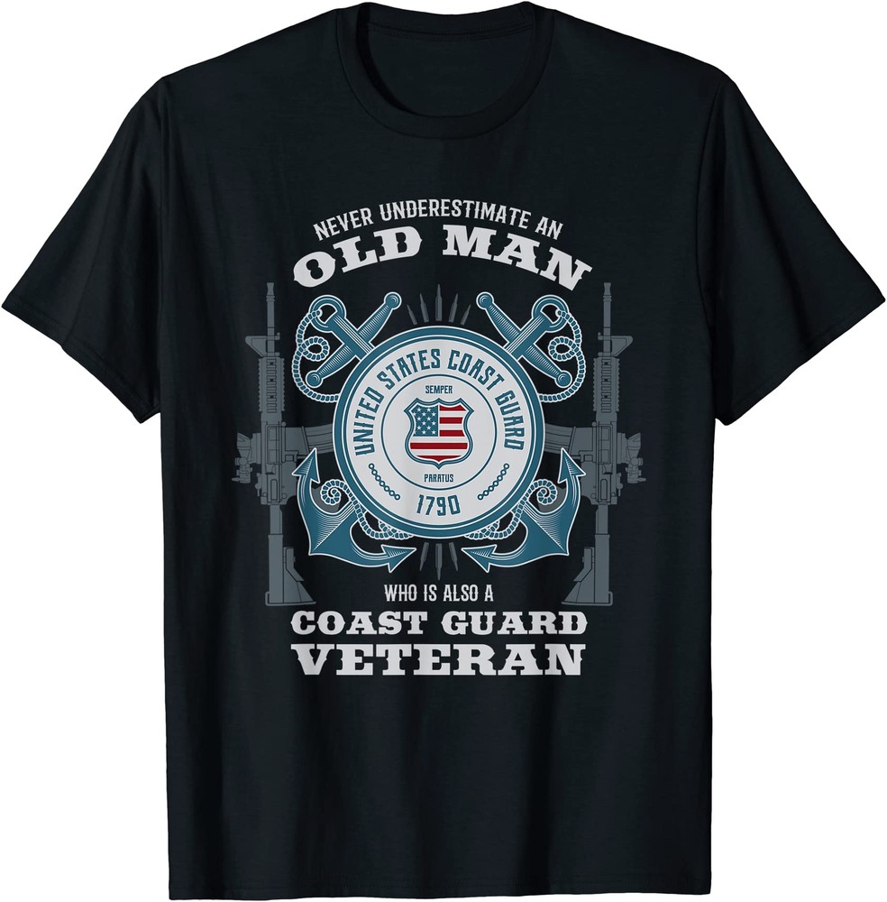 U.S Coast Guard Veteran Gift T-Shirt Size S-5XL