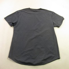 BYLT Shirt Mens Large Short Sleeve Crew Neck Outdoors Lightweight Casual Blue