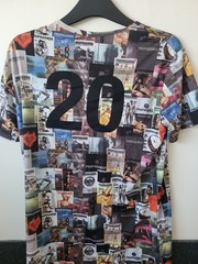 Bruno Banani Tshirt – Size Medium – ‘Publicity’ – Properganda 20 Print – BNWT