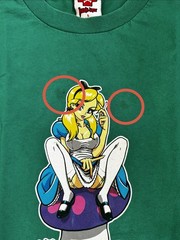 Used Vintage Jeremy Klein “Evil Alice In Wonderland” Skateboard T-Shirt!