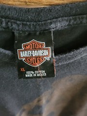 Men’s Harley Davidson T Shirt – Black – “Steel City” Washington PA – Size XL A12