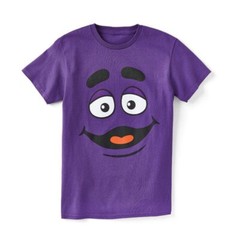 McDonald’s Limited Edition Grimace Face T-Shirt – XL – XLarge Size Tee – NEW