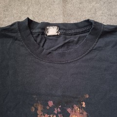 Vtg Foamy The Squirrel Shirt Men XL Black Neurotically Yours Cartoon Mighty Fine