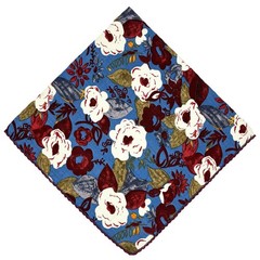 3 PCS 100% Cotton Bandanas Women 21×21 Inch Assorted Floral Head Scarves