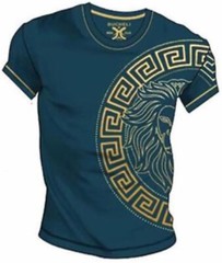Men’s Bucheli Cotton T Shirt,Italian Style,Slim Fit,Stretch L XL….A13.A