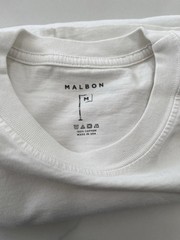 Malbon X Prince Backcourt White Shirt Sz Medium