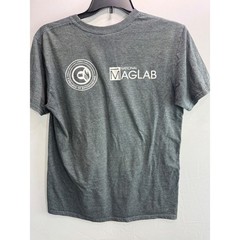 National MagLab Camp Tesla T-Shirt Gray FAMU-FSU College of Engineering STEM L