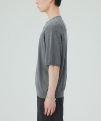 (ASK availability first) Henley Neck Short Sleeve Knit (Moisture-Wicking) new