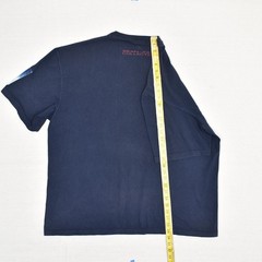 Sean John Men’s T Shirt Crew Neck Short Sleeve Cotton Blue Size XL USA Made VTG