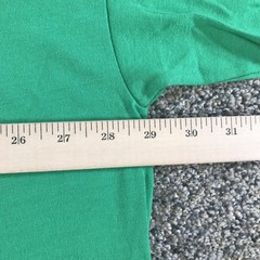 Vintage Russell Athletic Shirt Mens 3XL Green NuBlend Short Sleeve Tee Blank