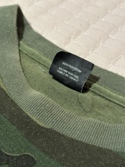Vtg Ace Sportswear Shirt Woodland Camo Pocket Single Stitch USA Made 90s Large