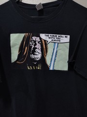 Star Wars Obi Wan Kenobi Shirt The Force Will Be With You Size XL Fruit Of Loom