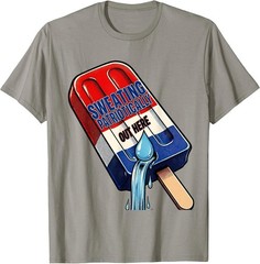 Sweating Patriotically Funny Fourth of July Unisex T-Shirt