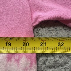 Barbie Shirt Large Pink Tie Dye Short Sleeve Oversized Graphic