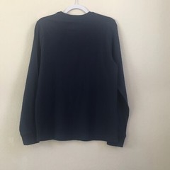 George Men’s Long Sleeve Navy Blue Stretch T-Shirt Size S (34-36) Chest 36″ NWT