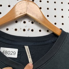 Essential FOG Fear Of God T Shirt Mens Medium Faded Black Oversized