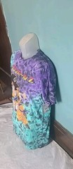 Dragon Ball Super Men’s Size Small S Tie Dye Vegeta Anime Graphic Tee T-shirt