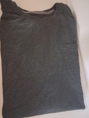 Men’s Shirts, (New w/tags), George, Gray Pullover /Short Sleeve Tee, 2XL