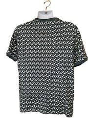 Denim & Flower Ricky Singh Textured Shirt With Geometric Pattern Men’s Large