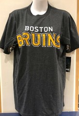 Boston Bruins Grey Short Sleeve Shirt