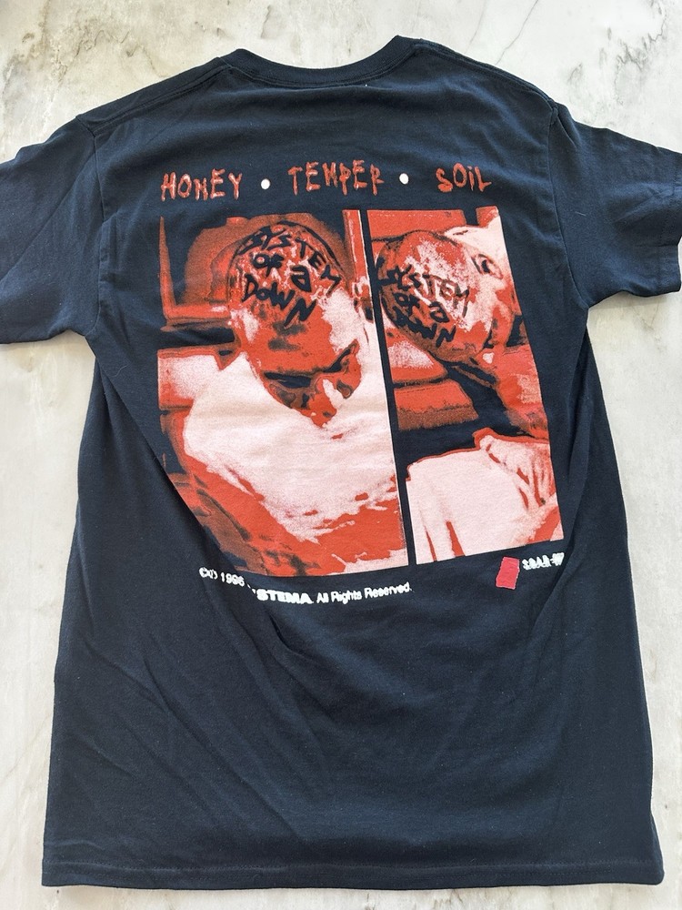 SYSTEM OF A DOWN T Shirt Small New Without Tags- Band Tee Honey Temper Soil