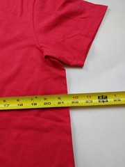 Akoo mens 100% AUTHENTIC Crewneck T-SHIRT SIZE LARGE cayenne logo