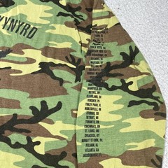 Lynyrd Skynyrd Shirt Mens 2XL Camo Long Sleeve Farewell Tour Rothco Survivors